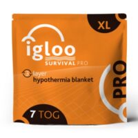 IG004 - Igloo Pro Hypothermia Blanket - XLarge - Emergency Orange